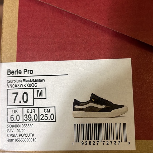 VANS BERLE PRO SURPLUS BLACK/MILITARY WMNS - Picture 15 of 15